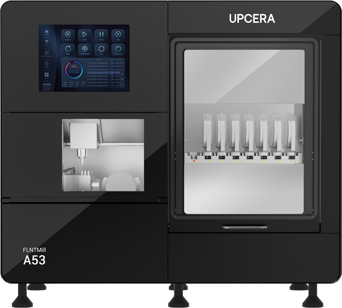 FLNTMill A53 8-Disk Milling Machine UPCERA dental lab