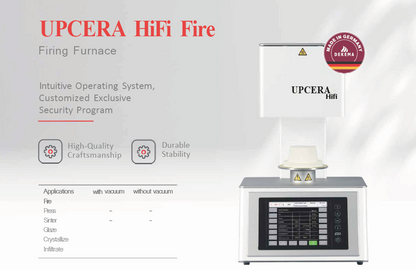 Dekema Hifi Fire porcelain firing furnace detail