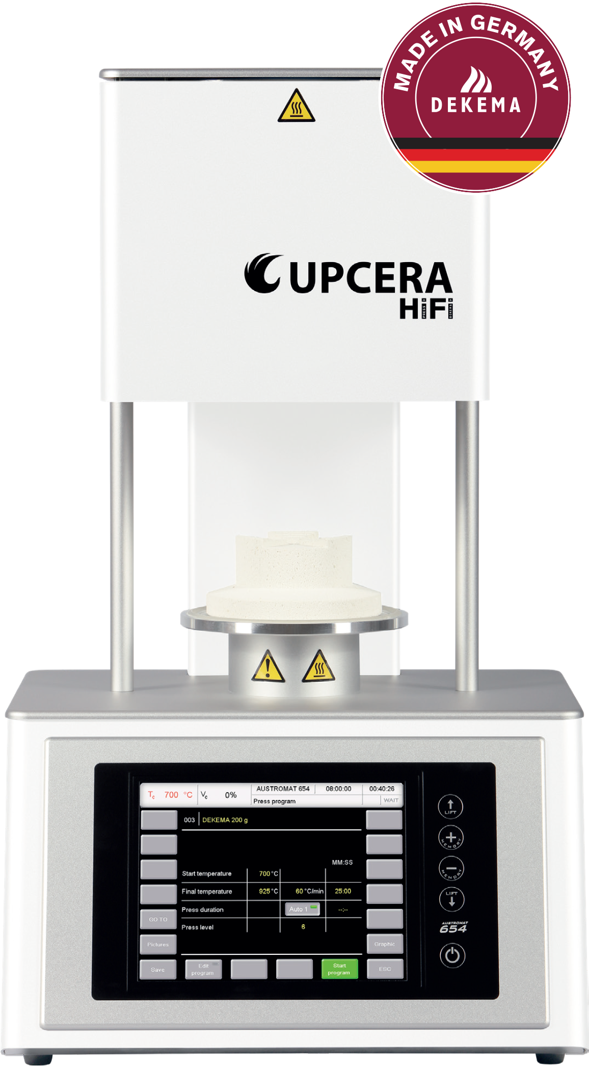 Dekema Hifi Press ceramic press furnace dental lab
