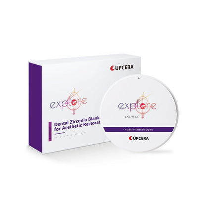 UPCERA Explore Esthetic D95 zirconia disc 14-25mm